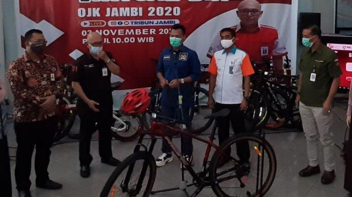 Pemenang Grand Prize Virtual Bike Sudah Diumumkan, OJK Jambi Gelar Pengundian dengan Aplikasi Khusus
