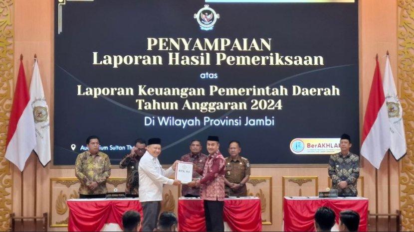 WTP Sembilan Kali Berturut-turut, BPK Soroti Dua Temuan di Muaro Jambi