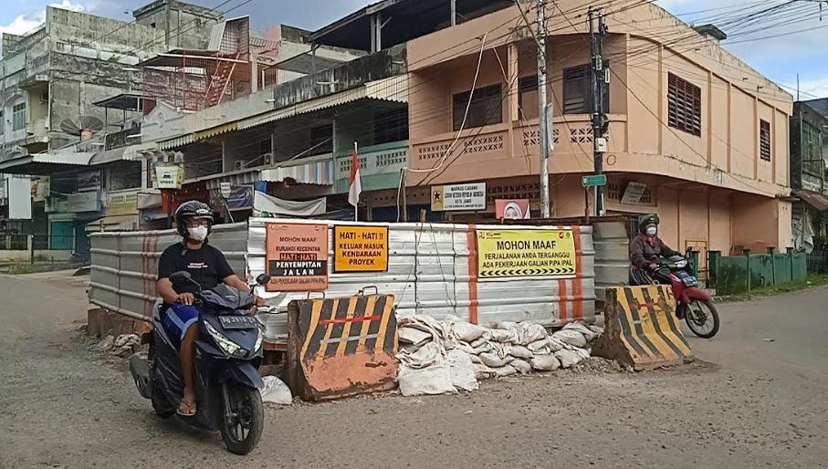 PT Waskita Sebut Pengaspalan Jalan Kota Jambi dari Proyek Sewerage System Sudah 95 Persen