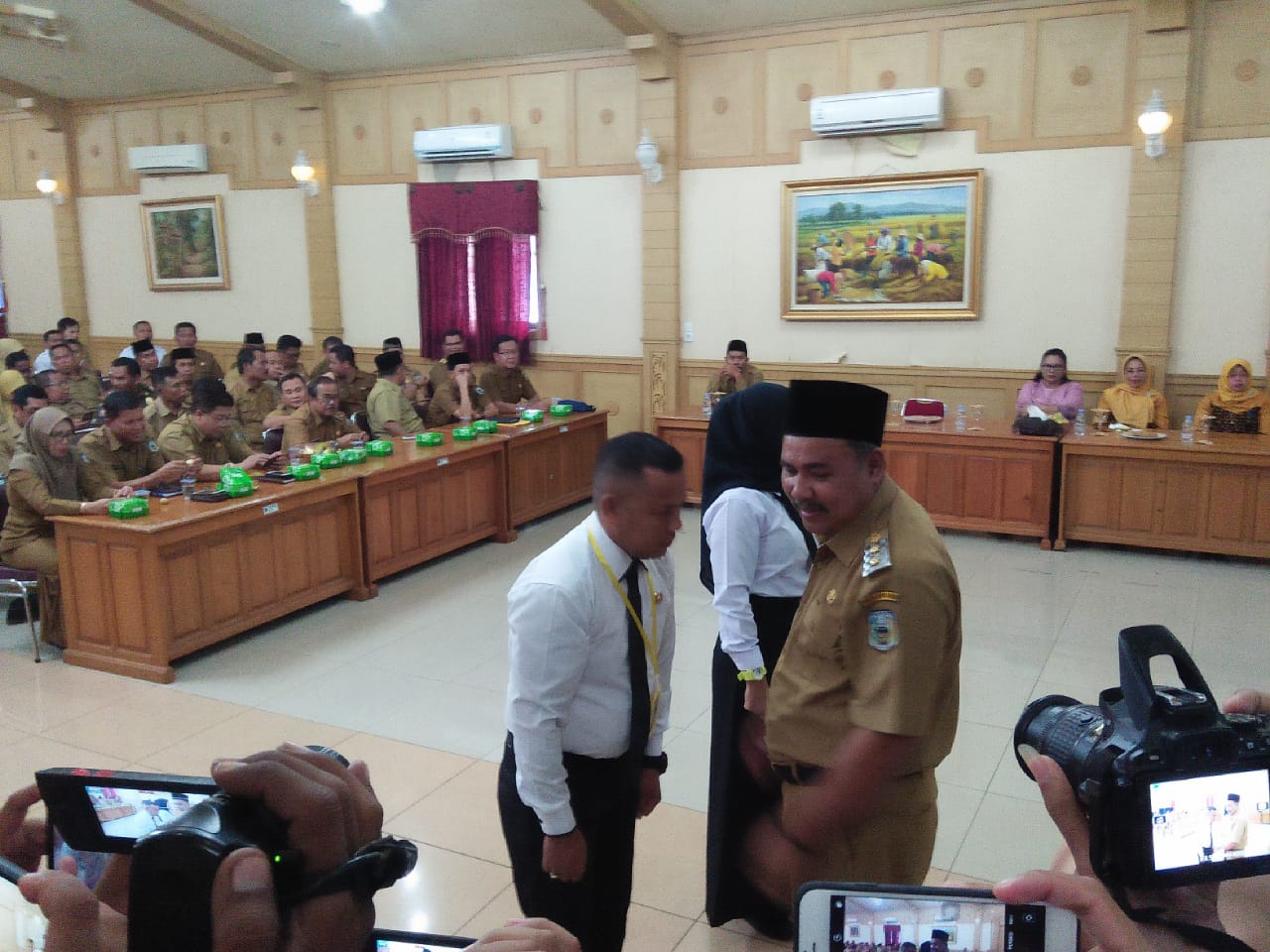 40 Orang Eselon IV di Sarolangun Ikut Diklatpim Angkatan I Tahun 2020, Wabup : Pembentukan Karakter