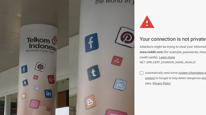 Telkom Dapat Teguran Keras dari Warganet KarenaTampilkan Ikon Media Sosial Reddit di Baliho