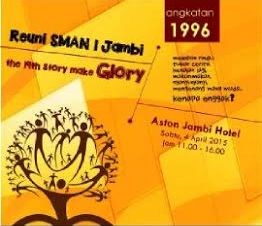 Hari Ini, Alumni Smansa Jambi Angkatan 96 Reuni di Aston