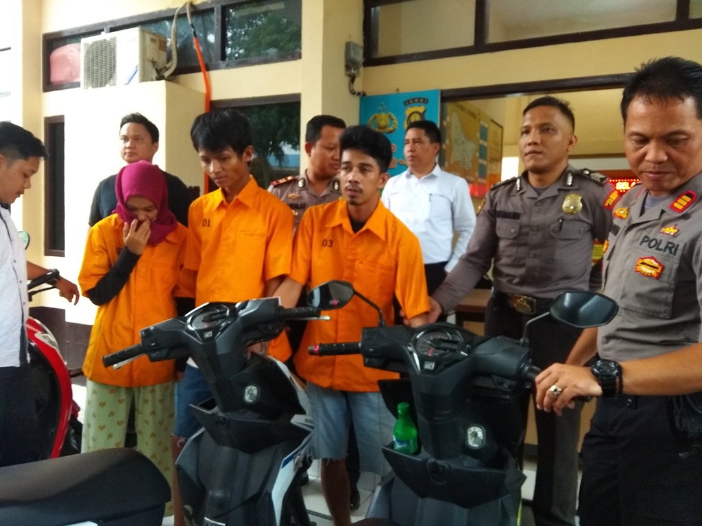 Pura-pura Jadi Mahasiswa, Sepasang Kekasih Curi Motor di Kampus UIN STS Jambi