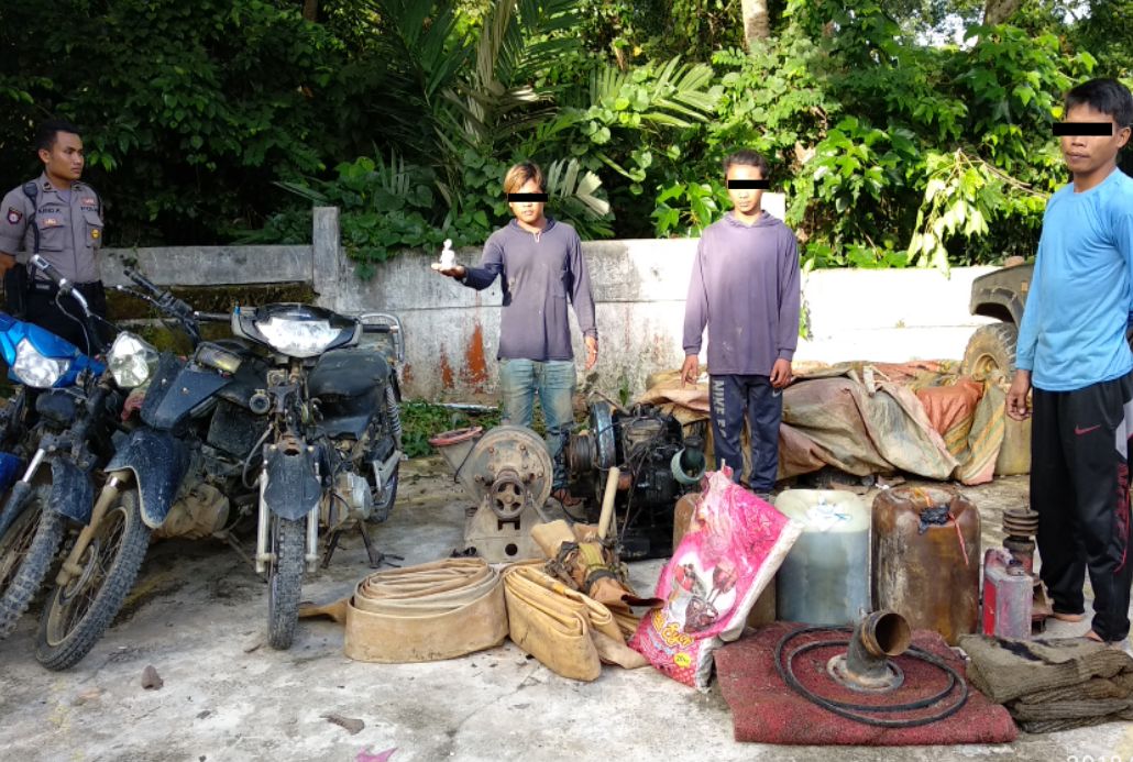 2018, Polres Sarolangun Fokus Berantas PETI. Pos Polisi Mandiangin Diaktifkan