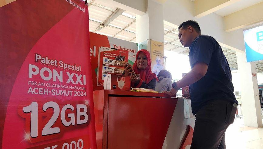 Telkomsel Hadirkan 5G untuk Sukseskan PON XXI Aceh-Sumut 2024, Ini Paket yang Ditawarkan