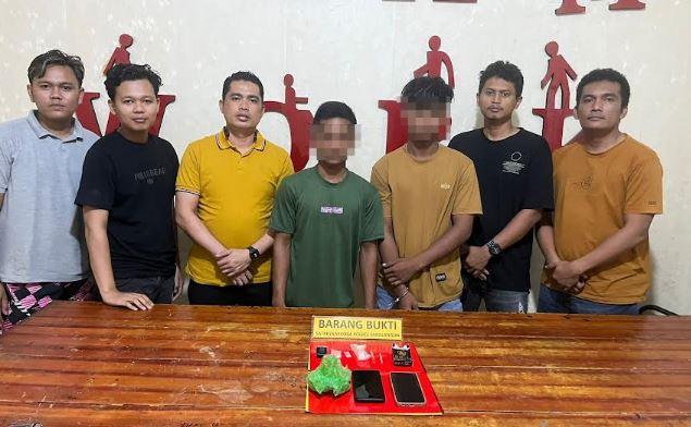 Terbukti Memiliki Narkoba, 2 Warga Air Hitam, Ditangkap Satresnarkoba Polres Sarolangun