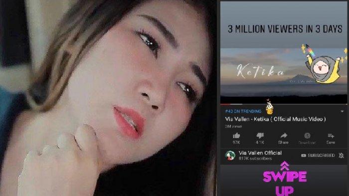 Warganet Kaget Liat Aksi Via Vallen Kali Ini, 'Ngulek' Diatas Kaca, Tak Takut Pecah? Awas Salfok!