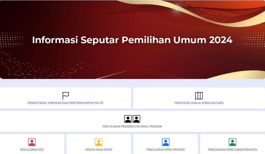 Cara Cek Nama dan Profil DCT DPD, DPR RI, DPRD Provinsi dan DPRD Kabupaten Kota pada Pemilu 2024