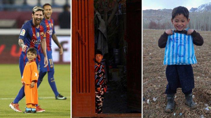 Sempat Hebohkan Dunia Pakai Baju Kantong Kresek Bertuliskan 'Messi', Kini Nasib Bocah ini Terancam