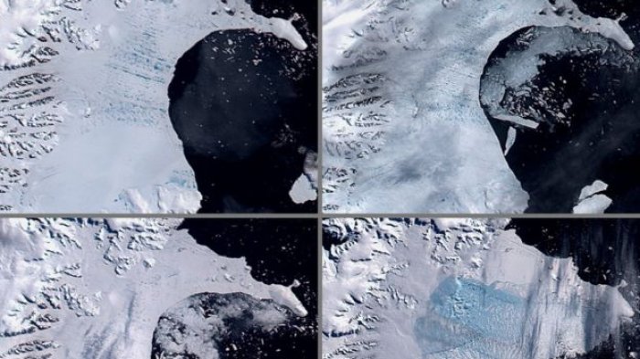 Bagian Gunung Es A68 Mencair dan Hilang, Gunung yang Miliki Luas Setara dengan Pulau Bali