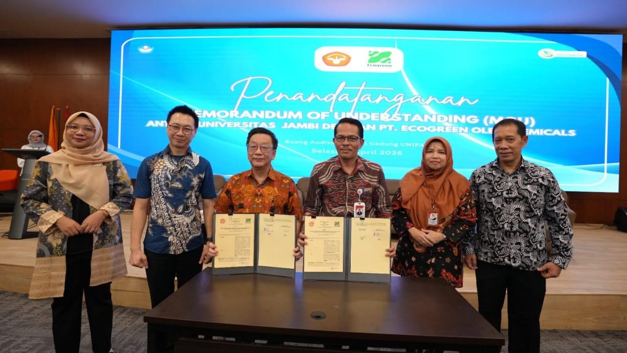 Kolaborasi UNJA-Ecogreen, Buka Akses Karier dan Pengalaman Industri bagi Mahasiswa