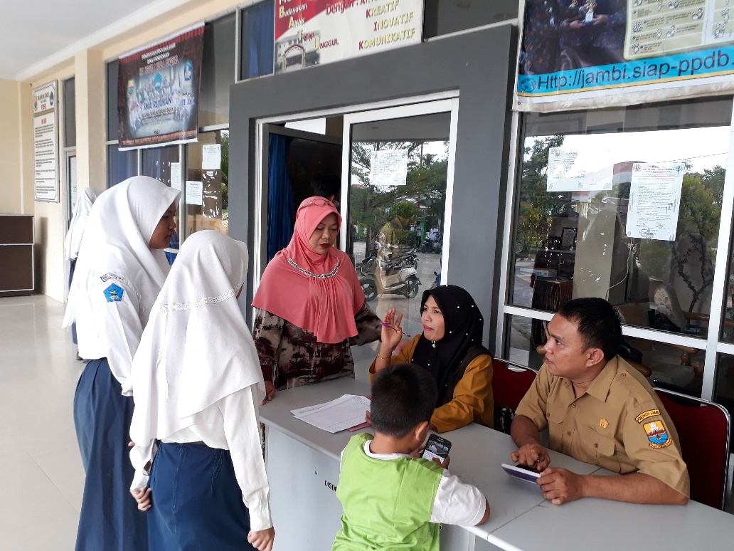 Begini Pesan Ketua Panitia PPDB Pada Siswa Baru SMAN 1 Kuala Tungkal