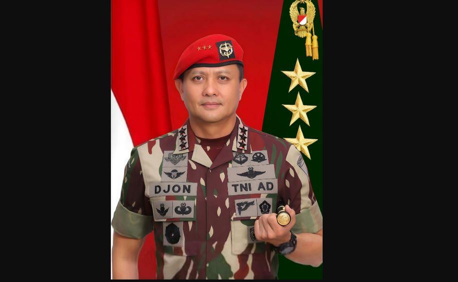 Sosok Letjen Djon Afriandi, Jenderal Bintang 3 TNI AD yang Dilantik Jadi Panglima Kopassus