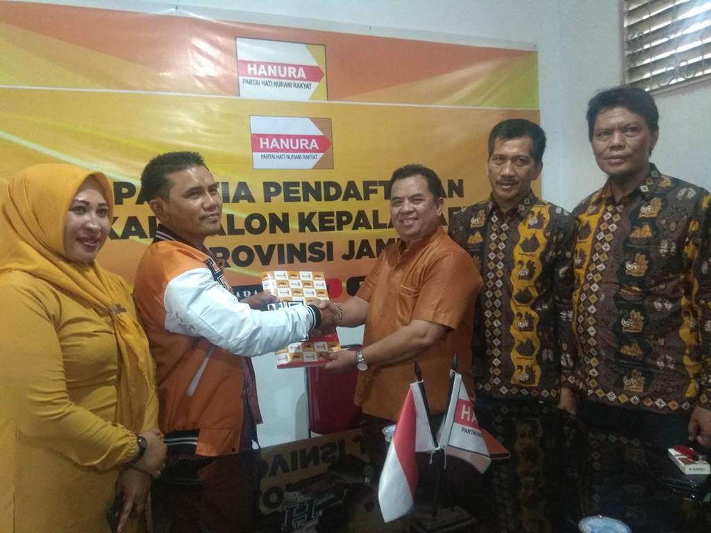 Lima Bakal Calon Wali Kota Sungai Penuh Berebut Dukungan Hanura