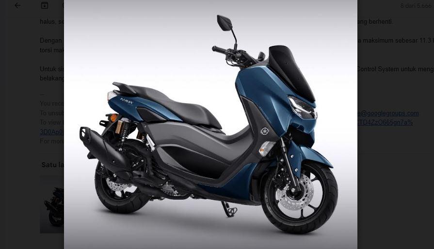 Buka Awal Tahun 2023, Yamaha Hadirkan All New NMAX 155 Warna Baru