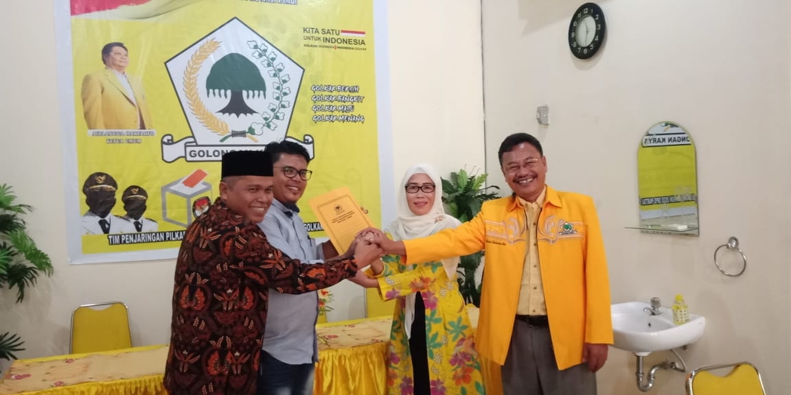 Maju di Pilgub Jambi, Tim Safrial dan Tim Usman Ermulan Daftar ke Golkar