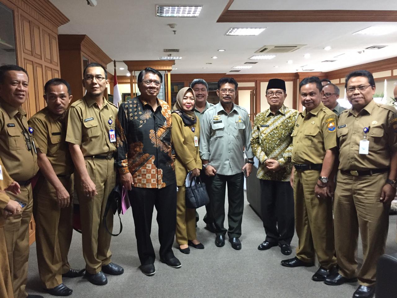 Upayakan Peningkatan Pembangunan Pertanian Jambi, Fachrori Beraudiensi ke Mentan