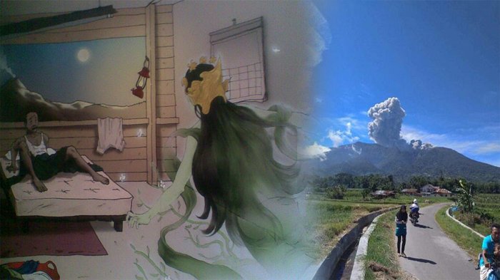 Kisah Mistis Gunung Merapi, Mulai Kerajaan Gaib Hingga Wanita Penjaga yang Bikin Merinding