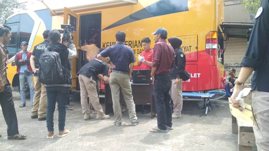 Waspadai Mabuk Narkoba, Puluhan Sopir Bus AKAP di Jambi Uji Urine