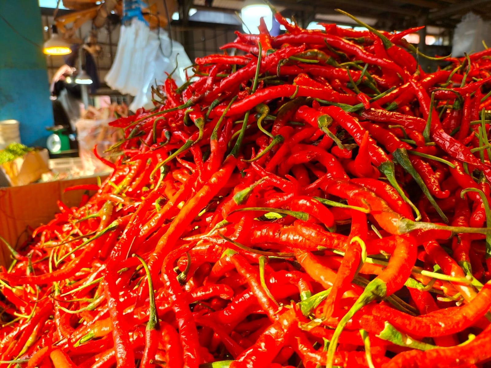Harga Cabai di Kota Jambi Jumat (12/8/2022), Cabai Rawit Rp 46 Ribu per Kg