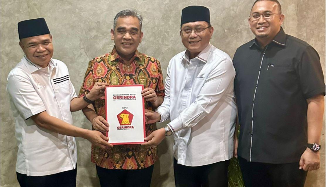 Aspan-Wartono Dapat Rekomendasi dari Gerindra di Pilbup Tebo, Sudah Kantongi 19 Kursi