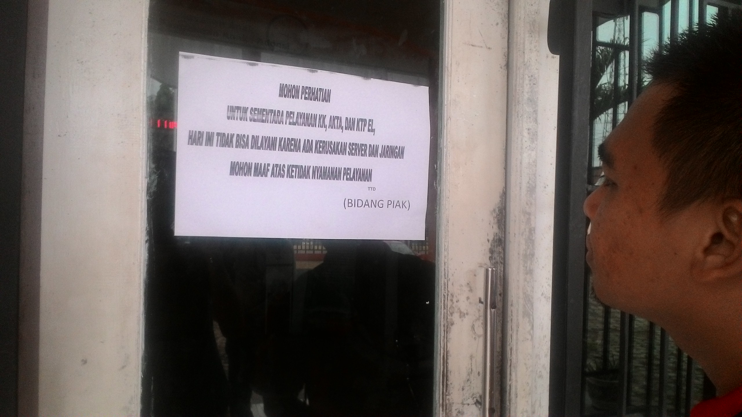 Semua Server e-KTP Kecamatan di Merangin Diputus, Ini Keterangan Sekretaris Dukcapil