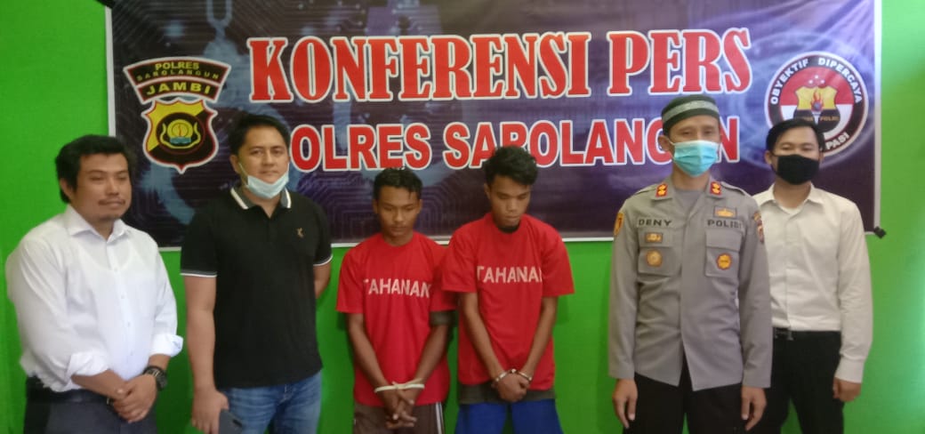 Warga Pelawan Ditodong Senpi, Polres Sarolangun Bekuk Begal Sadis dari Sumsel
