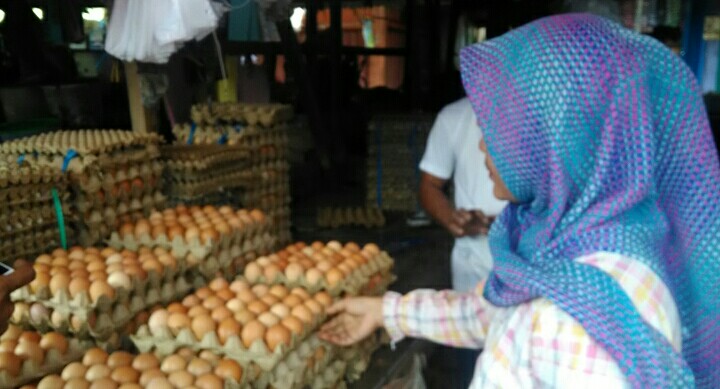 Harga Telur di Sarolangun Meroket, Pedagang Jadi Sulit Jualan