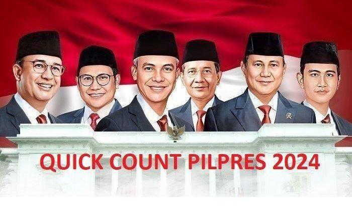 Hasil Quick Count Pilpres 2024 Pukul 22.15 WIB, Data Masuk 90 Persen Prabowo-Gibran Unggul