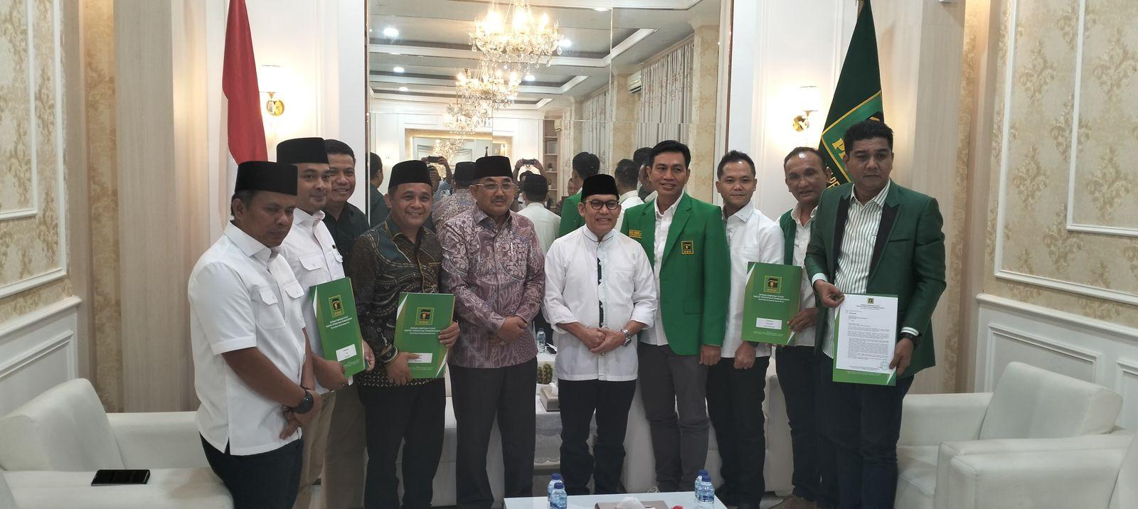 5 Cabup yang Diusung PPP pada Pilkada Kota Jambi, Tebo, Tanjab Barat, Merangin, Sarolangun