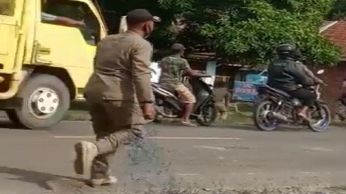 Hewan Ternak Masih Berkeliaran di Kota Muara Tebo, 4 Ekor Sapi dan Kambing di Angkut Satpol PP
