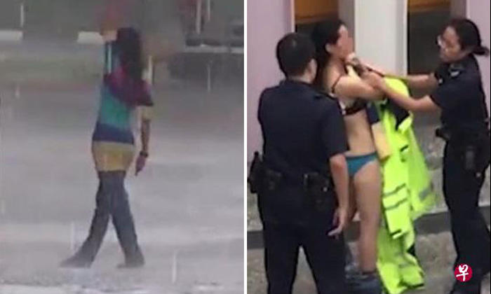 Wanita Ini Copot Pakaian Dalam di Tempat Ramai Usai 8 Jam Menari di Pusat Kota, Begini Aksinya