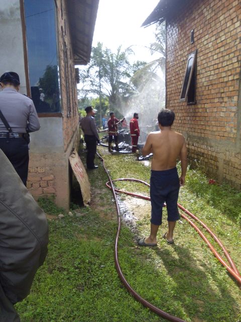 Kebakaran di Penyengat Rendah Sudah Berhasil Dipadamkan