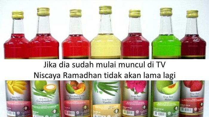 Iklan SIrup Tayang Sebagai Tanda Ramadan Kian Dekat, Simak Penjelasan Pakar Iklan Soal Trend Sirup