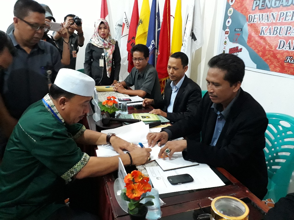 Partai Bulan Bintang Mendaftar ke KPUD Tanjabbar, Syaifudin: Kami Menyeleksi Calon yang Berpotensi