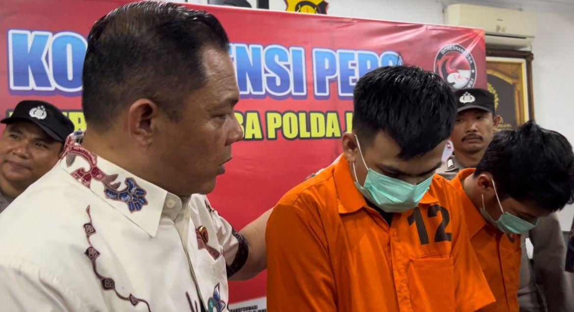 2 Pemuda Asal Aceh Ditangkap Polda Jambi Kirim Sabu ke Palembang, Diduga Jaringan Internasional
