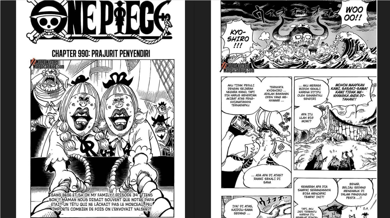 Spoiler One Piece Chapter 991, Luffy Memiliki Form Baru untuk Lawan Kaido, Ataukan Awakening?