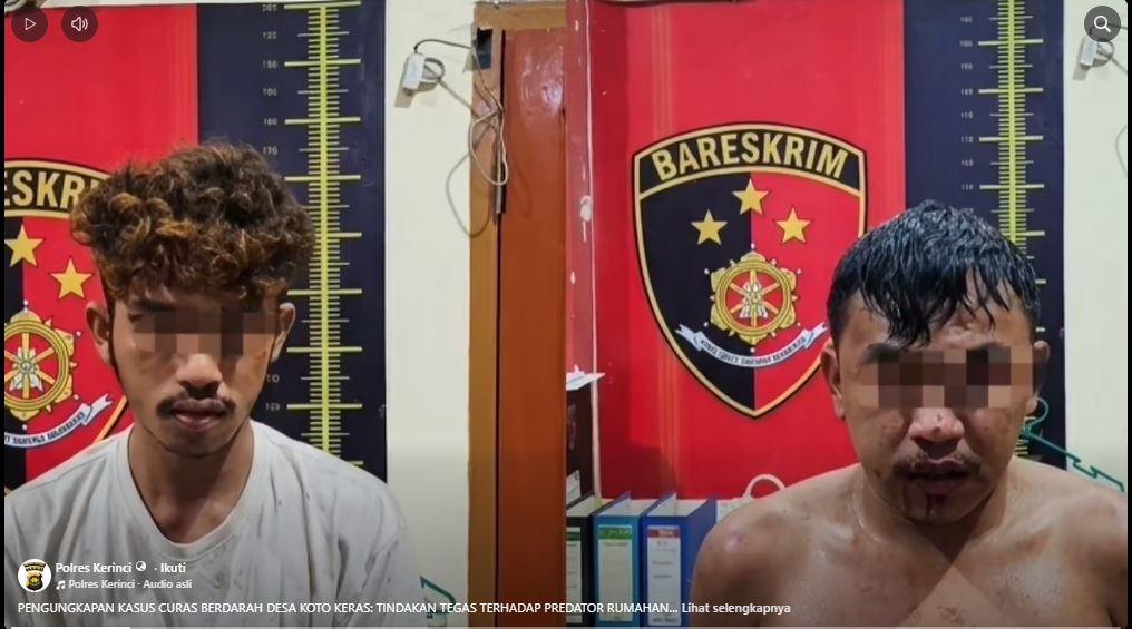 Tangan Kosong, Emak-emak di Sungai Penuh Jambi Lawan 2 Pelaku Pencurian di Rumahnya