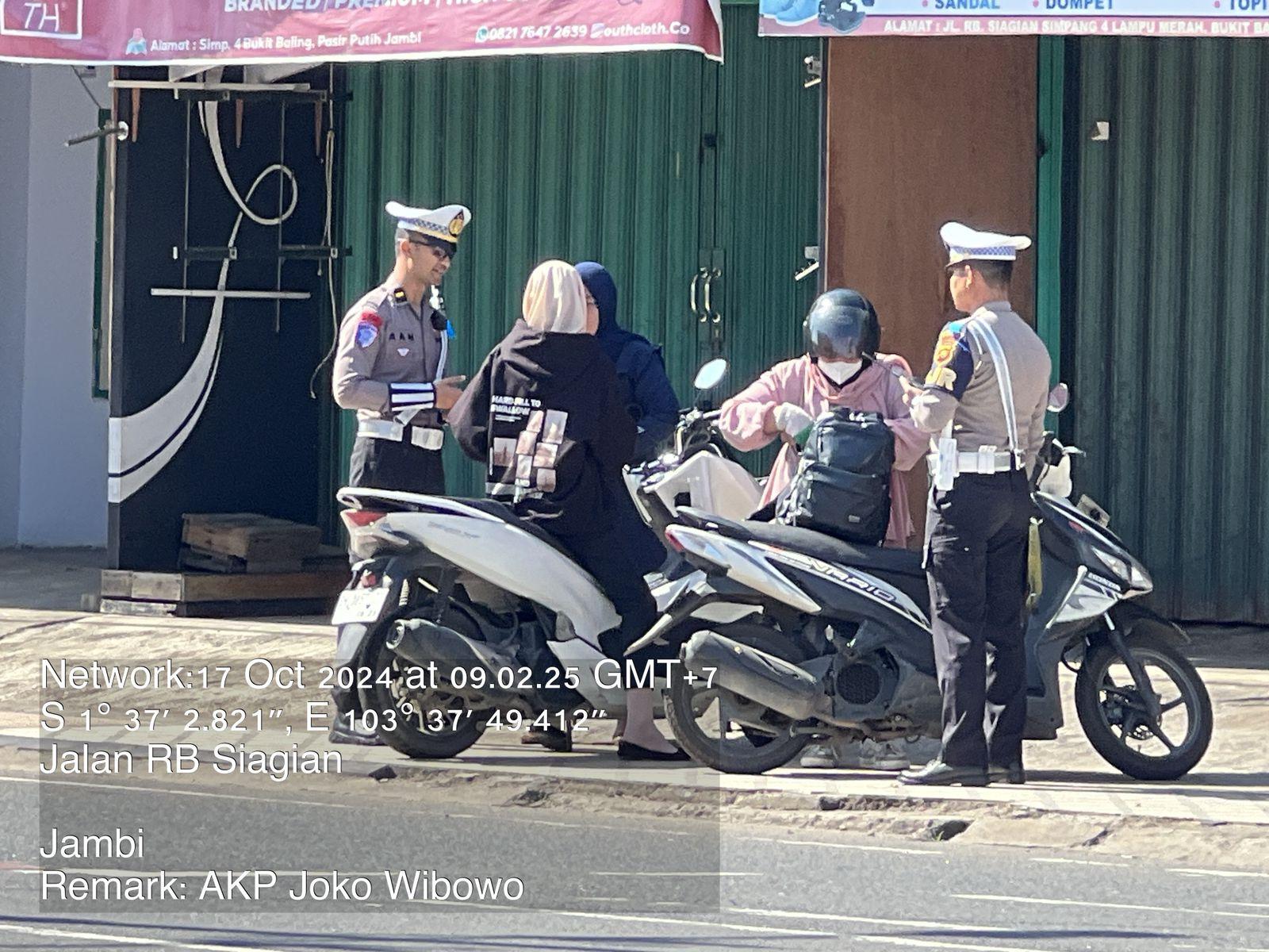 1.023 Kendaraan Ditindak Saat Operasi Zebra Siginjai oleh Polda Jambi dan Jajaran