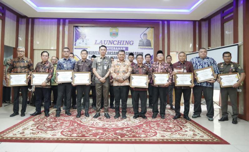 Pj Bupati Muaro Jambi Launching DPA SKPD 2023