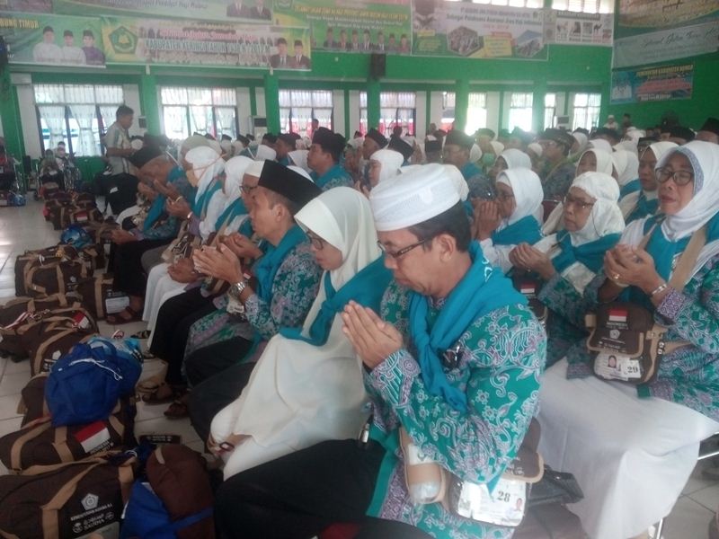Wagub Lepas Jamaah Haji Kloter 21 ke Tanah Suci