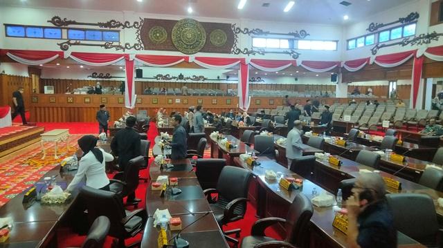 DPRD Provinsi Jambi Kembali Gelar Paripurna Bahas KUA PPAS Tahun 2023
