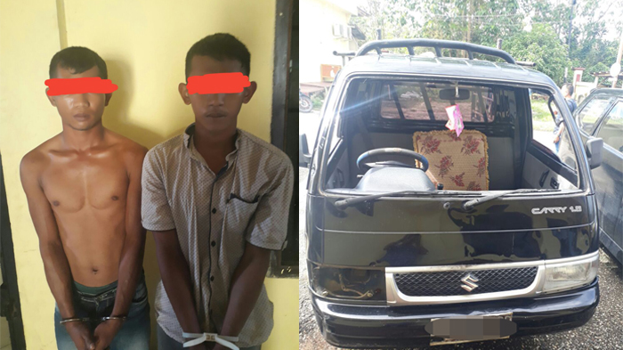 Empat Hari Buron, Dua Pelaku Penembakan dan Pencuran 300 Kg Sawit di Sarolangun Akhirnya Tertangkap