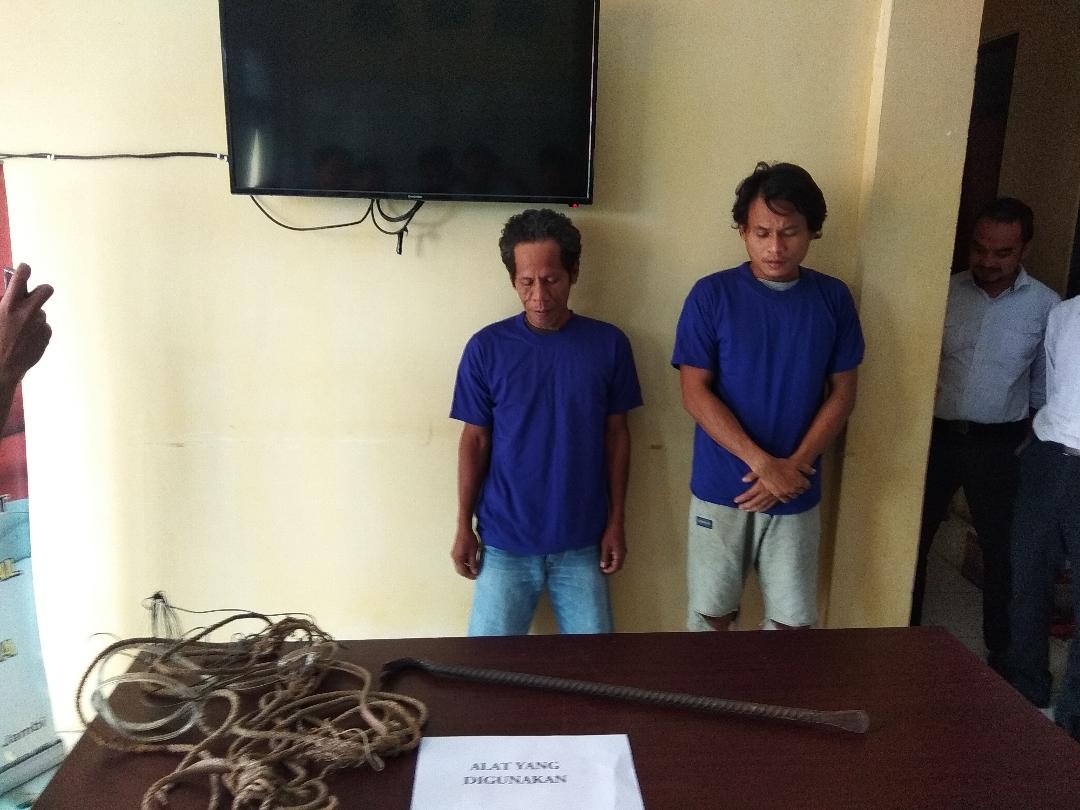 2 Pelaku Ini Nekat Curi Kayu Penyanggah Jembatan, Hasil Curiannya Malah Dibelikan Narkoba