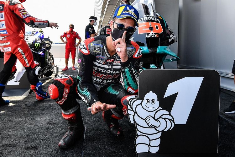 Link Live Streaming Trans7, MotoGP Andalusia 2020, Menantikan Aksi Ciamik Fabio Quartararo