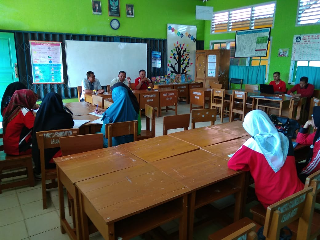 SDN 163/I Bulian Jaya Ajak Kepala Desa Susun Program Sekolah, Begini Strateginya