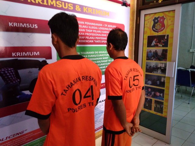 Polres Tebo Telah Tangkap 3 Pelaku Pembakaran