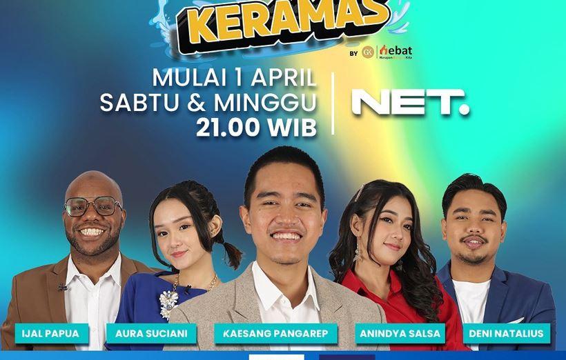 Jadwal Acara NET TV Hari ini Sabtu 1 April 2023: Keramas dan ONE Friday Fight 11