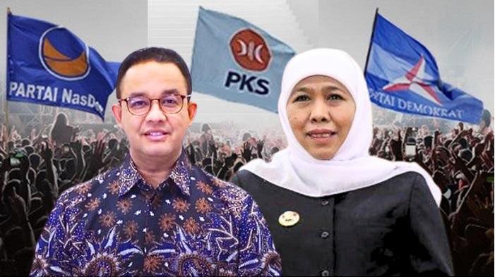Anies Baswedan Dikabarkan akan Berpasangan dengan Khofifah di Pilpres 2024, Apa Kata Nasdem?