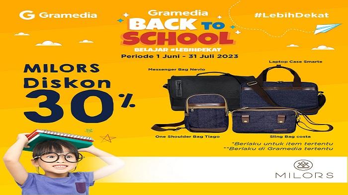 Gebyar Promo Spesial Eversac dan Milors Sambut TA Baru: Gramedia Back To School Belajar LebihDekat